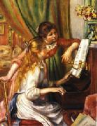 Auguste renoir Young Girls at the Piano Norge oil painting reproduction